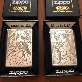 ジッポー(ZIPPO)の【新品未使用】魔法少女リリカルなのは ZIPPO(2個セット)(その他)