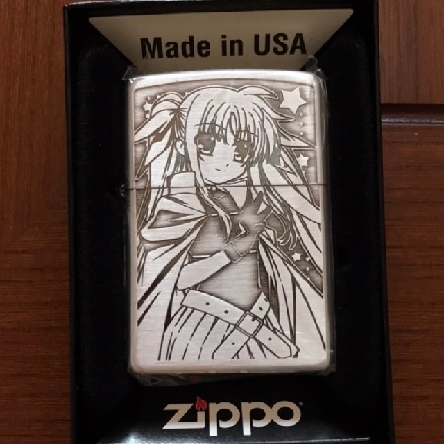 【新品未使用】魔法少女リリカルなのは ZIPPO(フェイト)