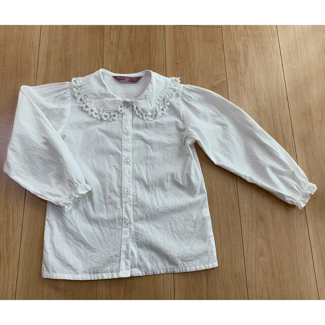 Catherine Cottage(キャサリンコテージ)のブラウス　サイズ　110 キッズ/ベビー/マタニティのキッズ服女の子用(90cm~)(ブラウス)の商品写真