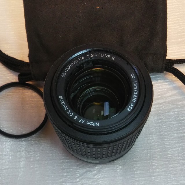 ニコン AF-S 55-200mm 4-5.6G VRⅡ 動作品 - レンズ(ズーム)