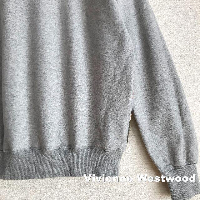 Vivienne Westwood(ヴィヴィアンウエストウッド)の【Vivienne Westwood MAN】ORB刺繍 ブーシェ柄 スウェット レディースのトップス(トレーナー/スウェット)の商品写真