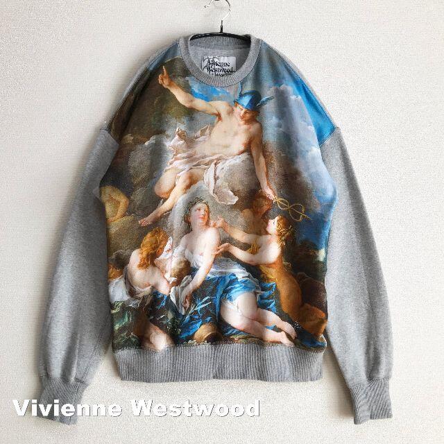 【Vivienne Westwood MAN】ORB刺繍 ブーシェ柄 スウェット