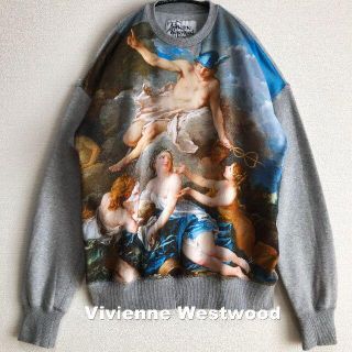 ヴィヴィアンウエストウッド(Vivienne Westwood)の【Vivienne Westwood MAN】ORB刺繍 ブーシェ柄 スウェット(トレーナー/スウェット)