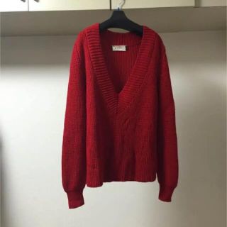 マルニ(Marni)のMarni マルニ　オーバーサイズ　ローゲージ　Vネックニット(ニット/セーター)