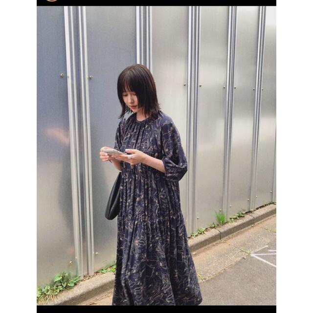 かわいい Clane クラネ Line Flower Op ラインフラワーワンピ ロングワンピース かわいい Clane クラネ Line Flower Op ラインフラワーワンピ ロングワンピース