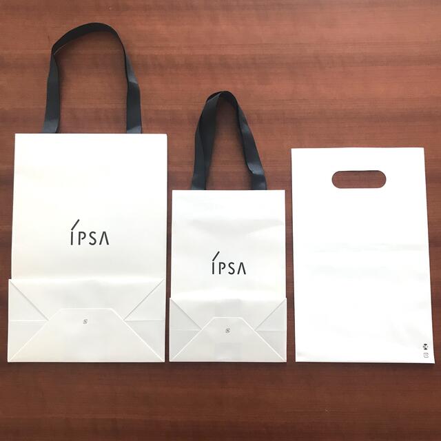 IPSA(イプサ)のイプサ　ギフト用ショップ袋　3枚セット レディースのバッグ(ショップ袋)の商品写真