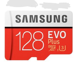 サムスン(SAMSUNG)のサムスン　micro SDカード　128g 新品未開封　SDアダプター付(その他)