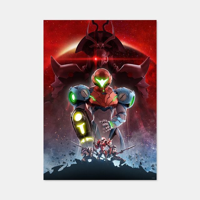 マイニンテンドー メトロイド ドレッド B2ポスター 4種セット マイニンテンドー メトロイド ドレッド B2ポスター 4種セット