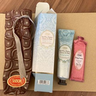 サボン(SABON)のSABON フェイスポリッシャー60ml  リフレッシング　と　ボディローション(洗顔料)