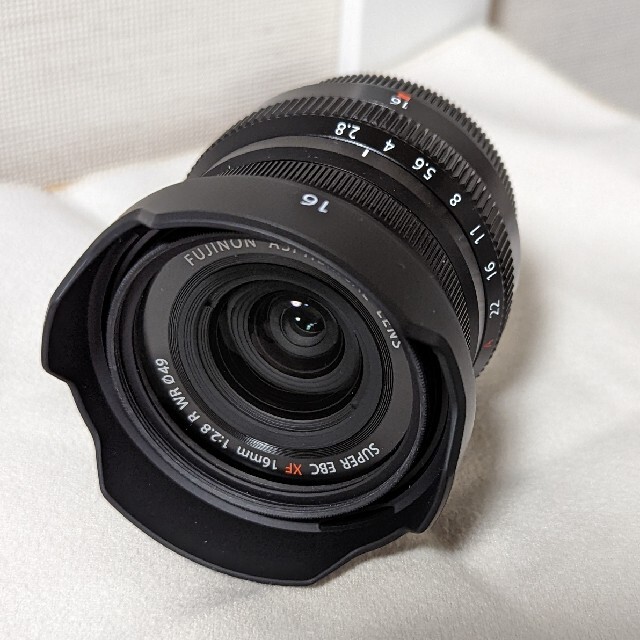 フジフィルム XF16mmF2.8 R WR フジノンレンズ 【保障できる】 17595円