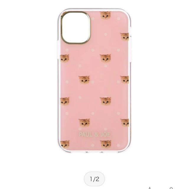 PAUL & JOE(ポールアンドジョー)の新品！ポールジョー😽🎀ｉＰｈｏｎｅ１１用背面ケース スマホ/家電/カメラのスマホアクセサリー(iPhoneケース)の商品写真