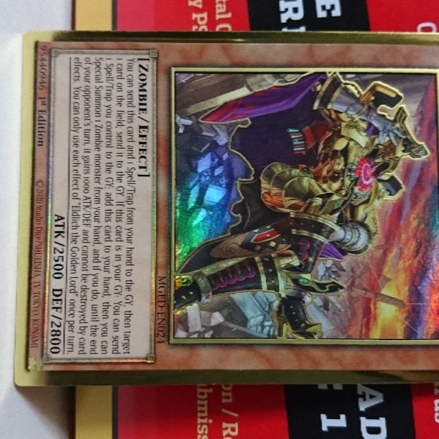 遊戯王 英語版 黄金卿エルドリッチ 絵違い プレミアムゴールド 1st 遊戯王の通販 By Trader S Shop ユウギオウならラクマ