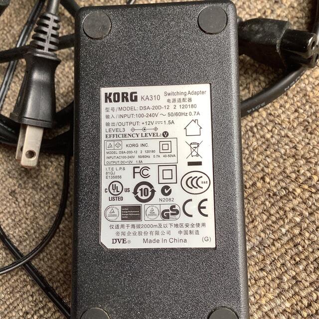 KORG KA310 アダプター 楽器の鍵盤楽器(エレクトーン/電子オルガン)の商品写真