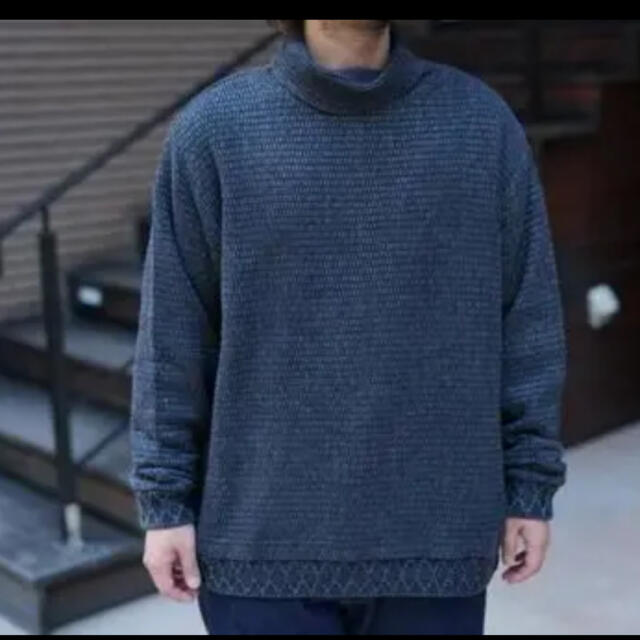 COMOLI(コモリ)のTEY様　ポータークラシック　BEATNIK KENDO KNIT xs メンズのトップス(ニット/セーター)の商品写真