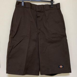 ディッキーズ(Dickies)のDickies ハーフパンツ ブラウン 32(ショートパンツ)