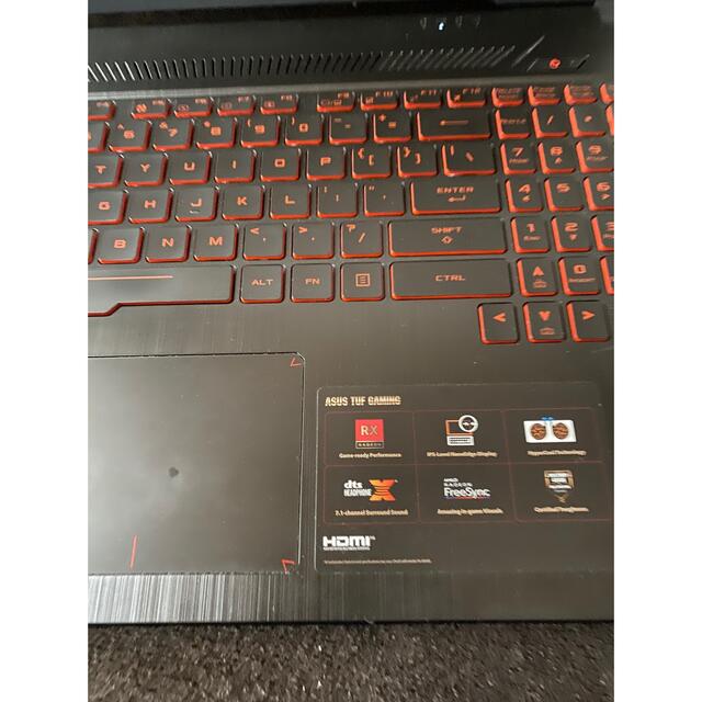 ASUS ゲーミングノート　FX505DY 初期化済 4