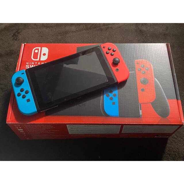 Nintendo Switch JoyConネオンブルー/ネオンレッド