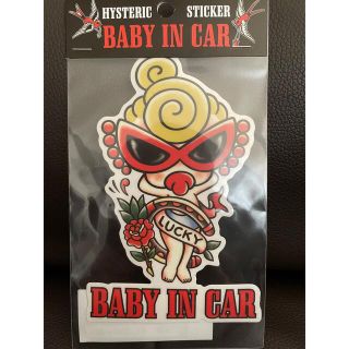 ヒステリックミニ(HYSTERIC MINI)のヒステリックミニ　タトゥー柄　BABY IN CAR(車内アクセサリ)