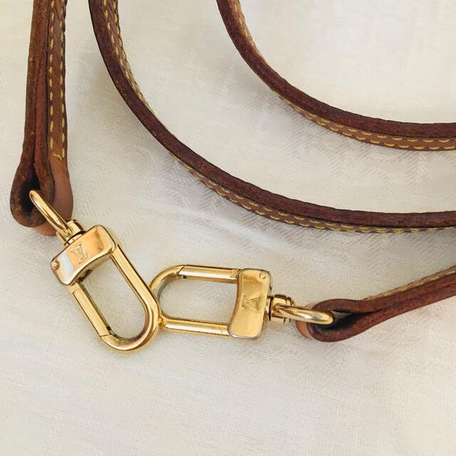 LOUIS VUITTON(ルイヴィトン)のルイヴィトン♡ヌメ革　ショルダーストラップ♡ ハンドメイドのアクセサリー(キーホルダー/ストラップ)の商品写真