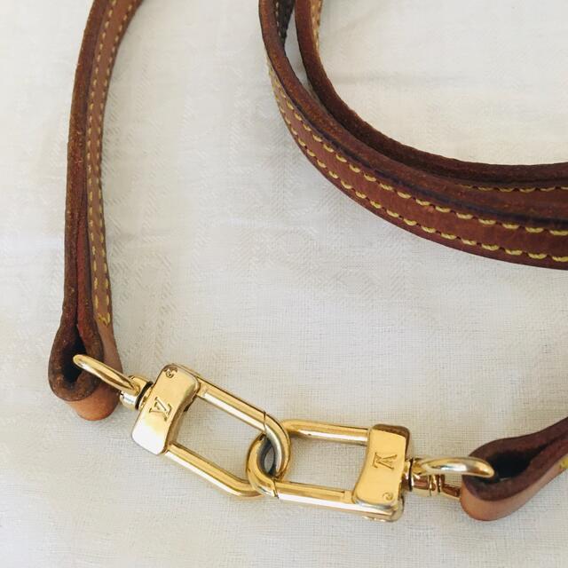 LOUIS VUITTON(ルイヴィトン)のルイヴィトン♡ヌメ革　ショルダーストラップ♡ ハンドメイドのアクセサリー(キーホルダー/ストラップ)の商品写真