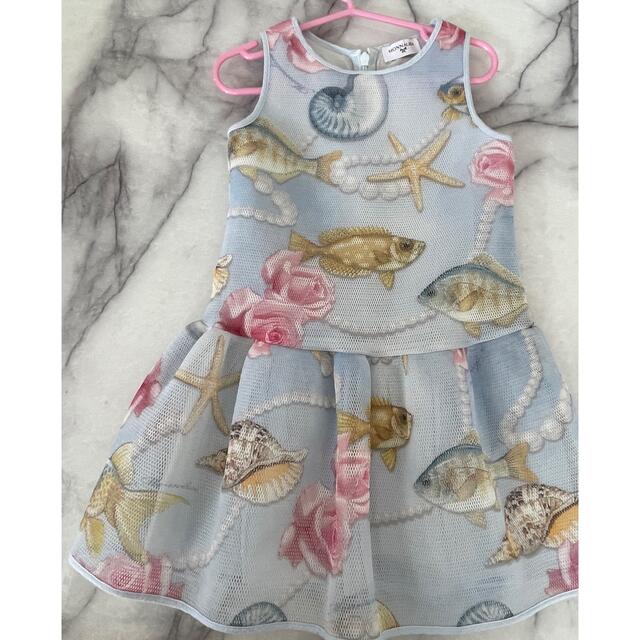 モナリザ MONNALISA ワンピース 4歳 - www.glycoala.com