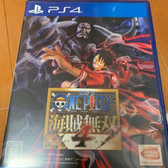 PlayStation4(プレイステーション4)のONE PIECE 海賊無双4 PS4 エンタメ/ホビーのゲームソフト/ゲーム機本体(家庭用ゲームソフト)の商品写真