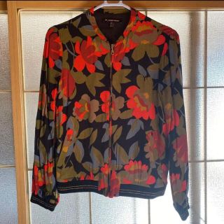 74 ZARA ザラ BASIC ベーシック 花柄 アウター ジャケット