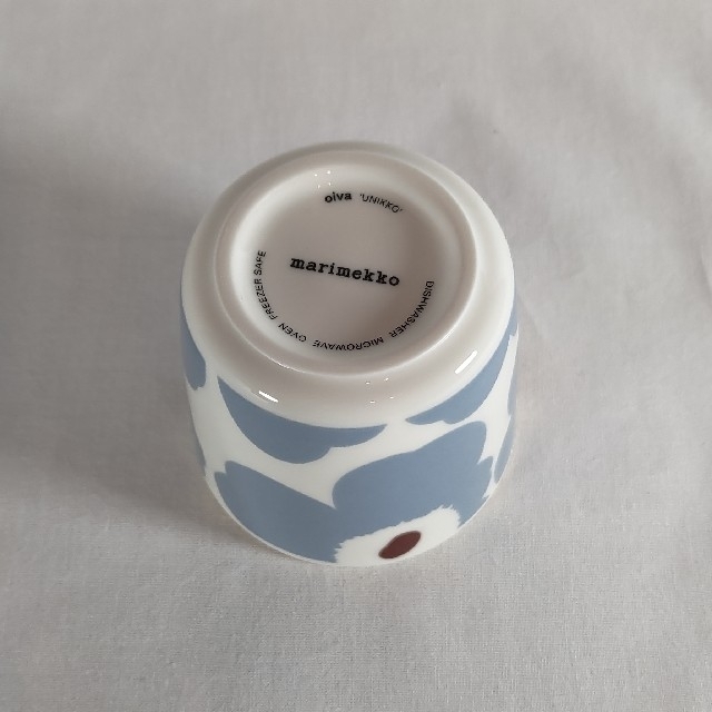 marimekko(マリメッコ)のマリメッコ　ウニッコ　ラテマグ　ブルーグレー インテリア/住まい/日用品のキッチン/食器(食器)の商品写真