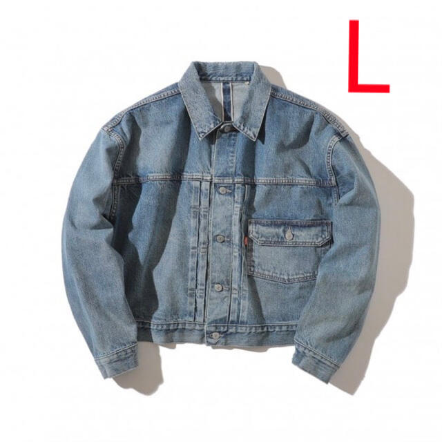 BEAMS(ビームス)のLEVI’S × BEAMS SUPER WIDE TRUCKER USED メンズのジャケット/アウター(Gジャン/デニムジャケット)の商品写真