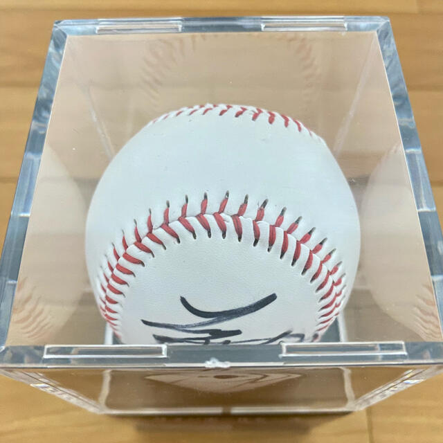 大谷翔平　直筆サインボール　(貴重な日本ハム時代の品) スポーツ/アウトドアの野球(記念品/関連グッズ)の商品写真