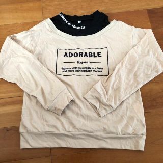 150㌢❤️デザインカットソー❤️ロングTシャツ(Tシャツ/カットソー)