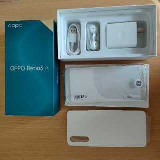 オッポ(OPPO)の値下げ OPPO Reno3A SIMフリー ブラック おサイフケータイ(スマートフォン本体)