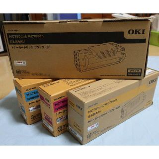 OKI 純正トナー大容量4色セットTNR-C4RK1/Y1/M1/C1(OA機器)