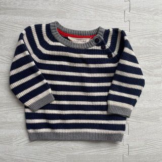 エイチアンドエム(H&M)のニット セーター ボーダー H＆M  4~6m(ニット/セーター)