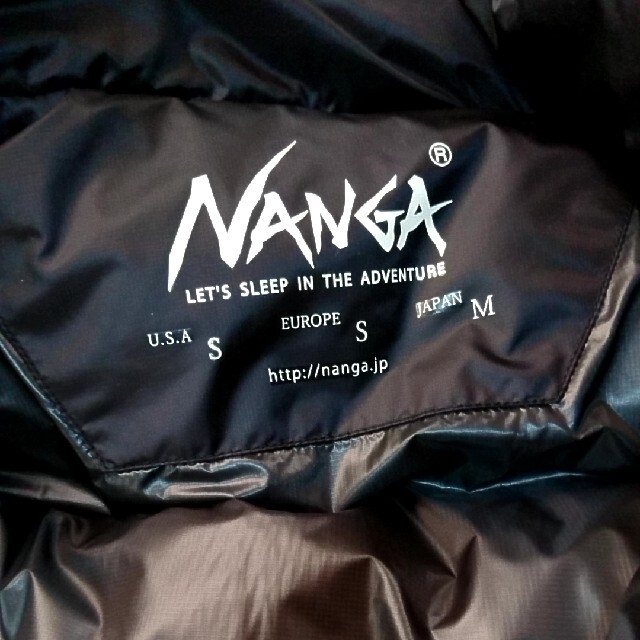 NANGA(ナンガ)の【 新品 】 ナンガ 日本製 ダウン ベスト  Mサイズ メンズのジャケット/アウター(ダウンベスト)の商品写真