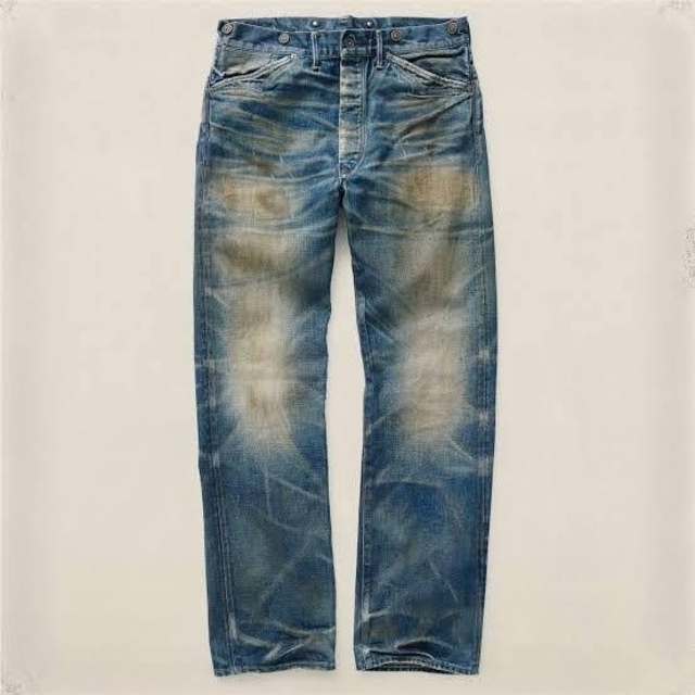 【未使用】RRL ダブルアールエル オレゴン ジーンズ W33