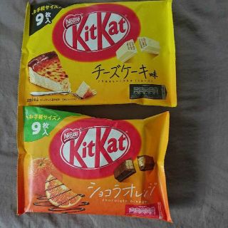 ネスレ(Nestle)のキットカット チーズケーキ味 ショコラオレンジ(菓子/デザート)