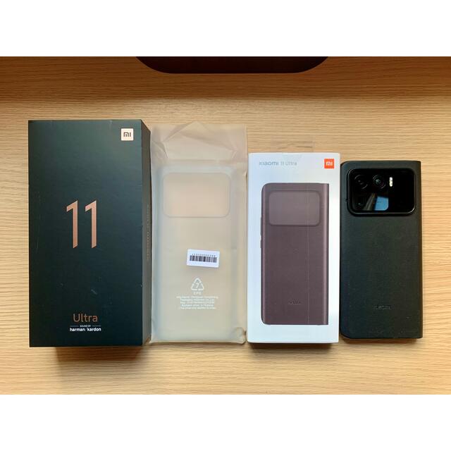 【美品】Xiaomi Mi 11 Ultra SIMフリー 12/512GB