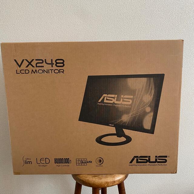 ASUS(エイスース)のASUS 24型 フルHD ゲーミングモニター 応答速度1ms テレワークにも スマホ/家電/カメラのPC/タブレット(ディスプレイ)の商品写真