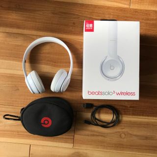 ビーツバイドクタードレ(Beats by Dr Dre)のイヤーパッド新品交換！Beats  SOLO3 WIRELESS ☆(ヘッドフォン/イヤフォン)