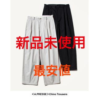 新品未使用サイズ1 【A.PRESSE/アプレッセ】Chino Trousersの ...