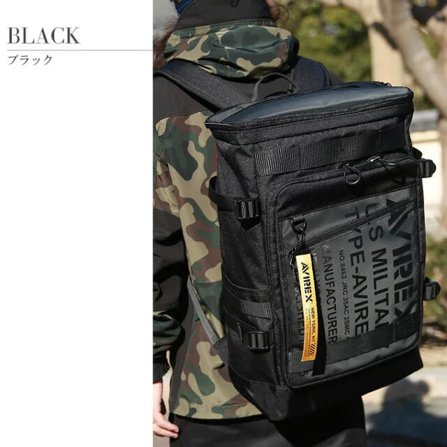 AVIREX(アヴィレックス)のアビレックス AVIREX 30L B4 A3 リュックサック AVX598  メンズのバッグ(ショルダーバッグ)の商品写真