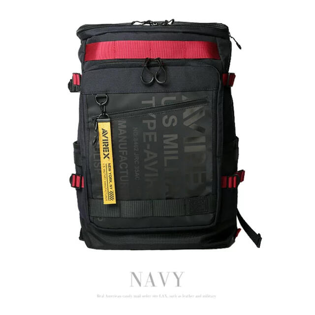 AVIREX(アヴィレックス)のアビレックス AVIREX 30L B4 A3 リュックサック AVX598  メンズのバッグ(ショルダーバッグ)の商品写真