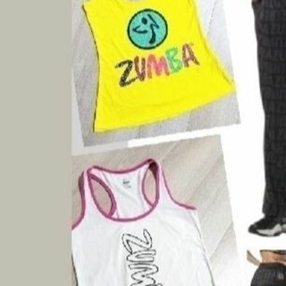 ズンバ(Zumba)の美品正規品ZUMBAウェア２枚トップスクーポンでお得に!jwI正規サイトで購入(ダンス/バレエ)