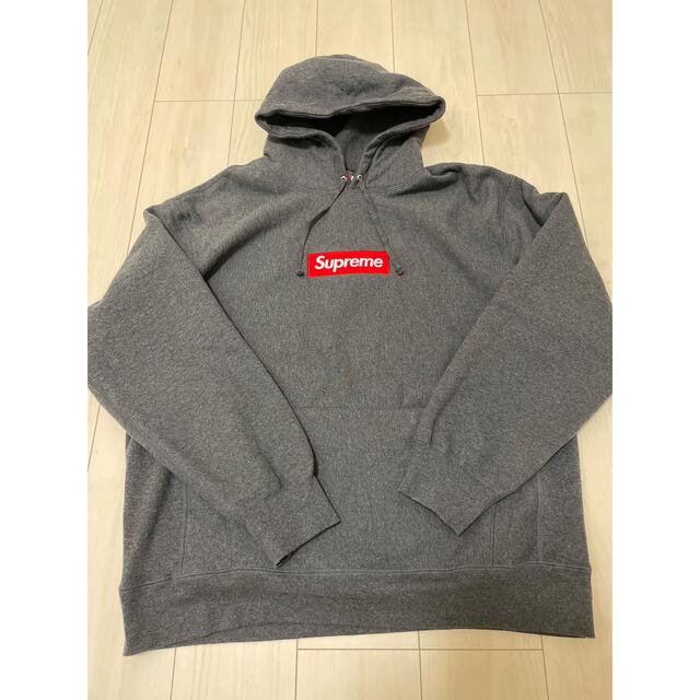 Supreme 21FW box logo hoodie