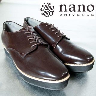 ナノユニバース(nano・universe)のnano・universe レディース　レースアップシューズ　24cm(ローファー/革靴)