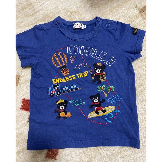 DOUBLE.B(ダブルビー)のダブルビー　Tシャツ キッズ/ベビー/マタニティのキッズ服男の子用(90cm~)(Tシャツ/カットソー)の商品写真