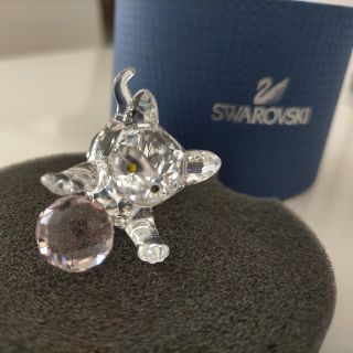 SWAROVSKI - 【美品箱付き廃盤作品】子猫のスワロフスキー ...