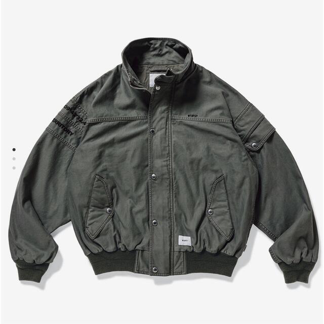 名作　WTAPS FAD JACKET COTTON SATIN GRAY