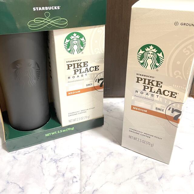 Starbucks Coffee(スターバックスコーヒー)のスターバックス パイクプレイスロースト 70g × 2袋　コストコ 食品/飲料/酒の飲料(コーヒー)の商品写真